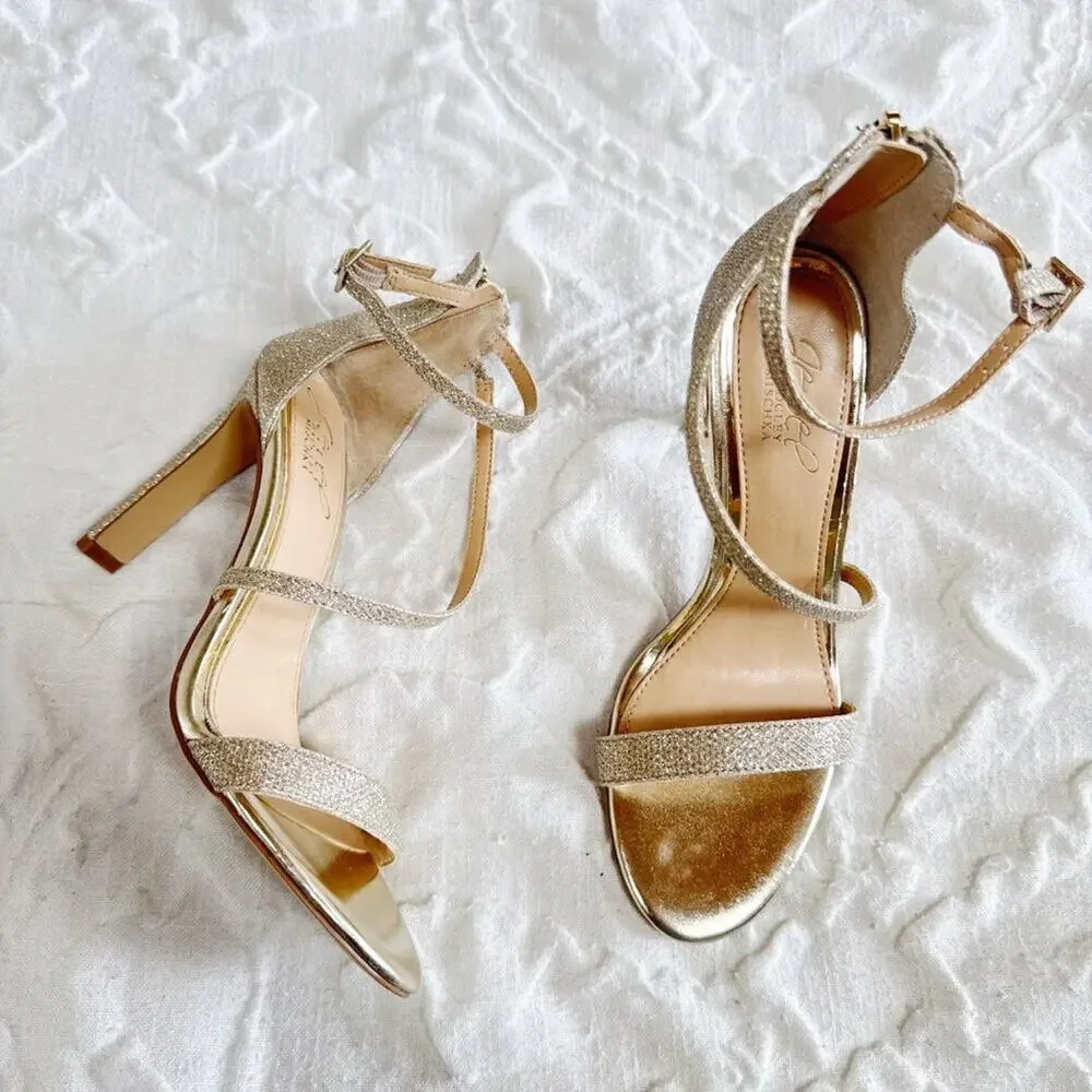 Badgley Mischka Diana Strappy Sandal Size 6 New